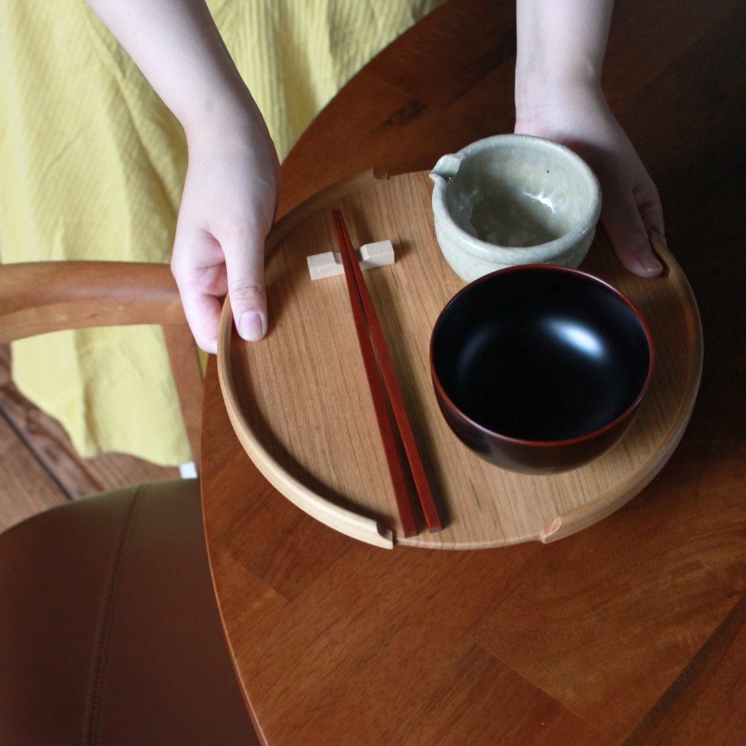 stacking tray round